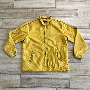 Mens Pacsun Mustard Yellow Hawaii Logo Jacket - M